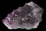 Purple-Green Octahedral Fluorite Crystal Cluster - Fluorescent! #149659-1